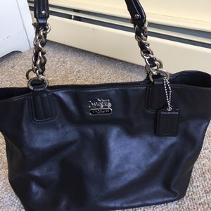 Soft Coach Black Bag